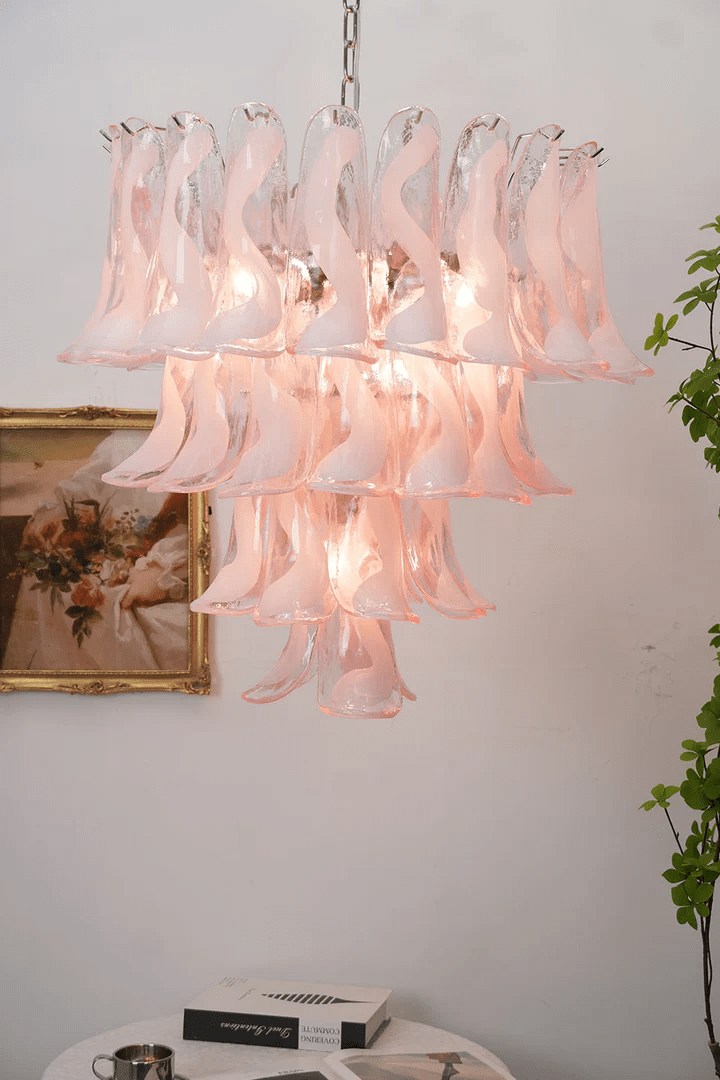 Cysp Romantic Murano Glass Chandelier-Neutral Decor