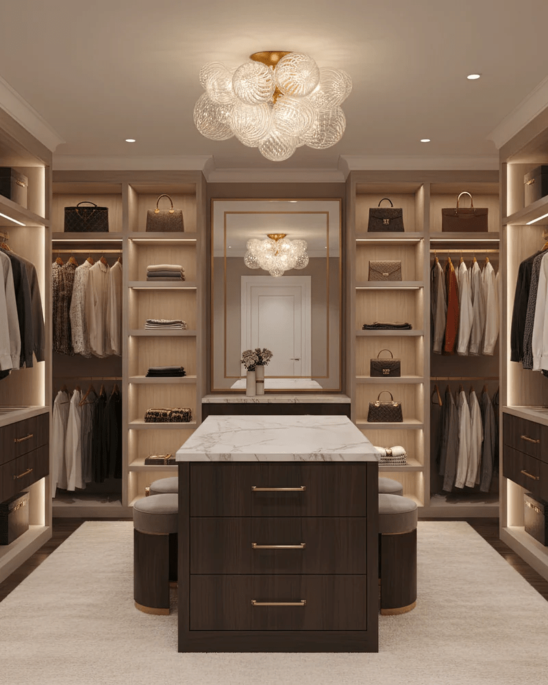 Vins Elegent Glass Ceiling Light-Neutral Decor
