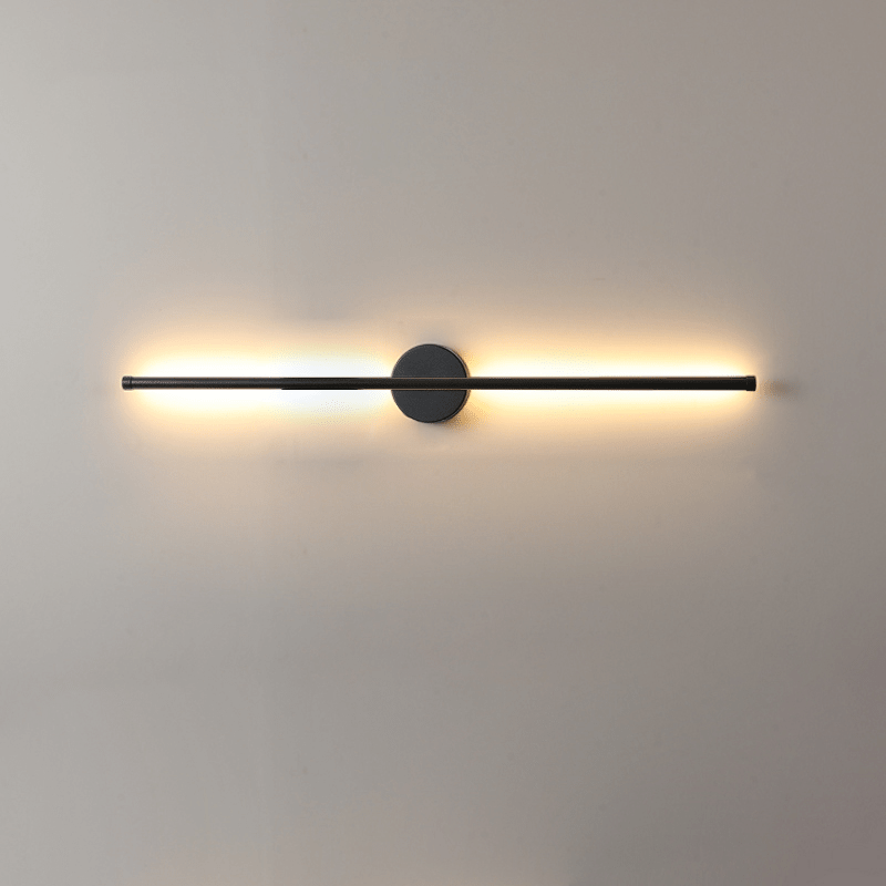 Fral Black Sleek Cordless Rechargeable Wall Lamp-Neutral Decor