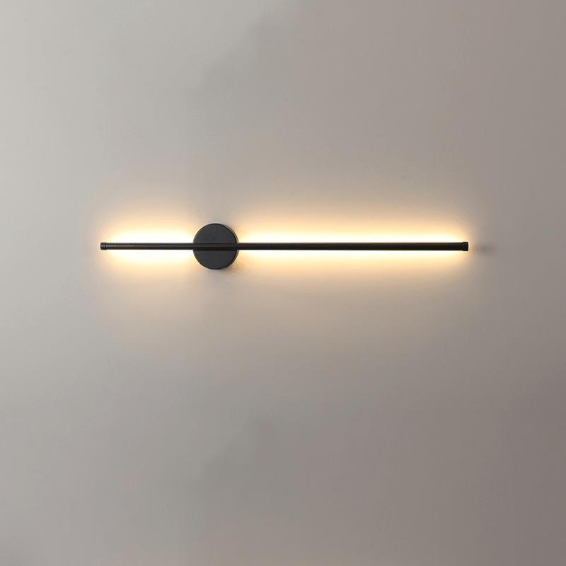 Fral Black Sleek Cordless Rechargeable Wall Lamp-Neutral Decor