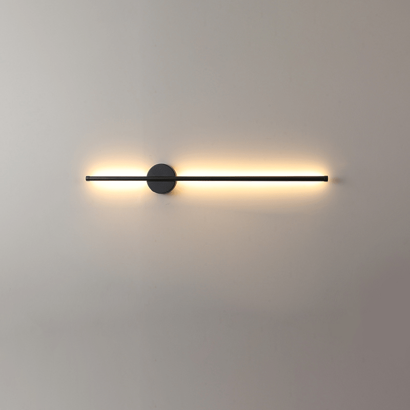 Fral Black Sleek Cordless Rechargeable Wall Lamp-Neutral Decor