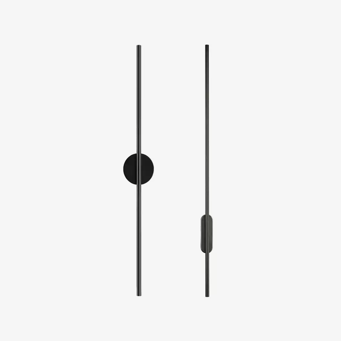 Nomk Black Line Rechargeable Wall Lamp-Neutral Decor