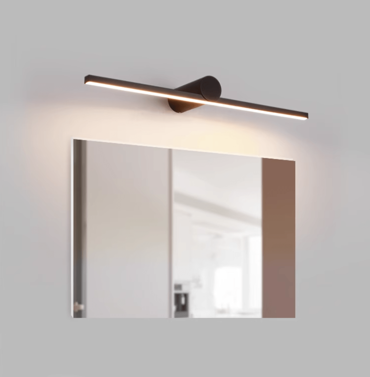 Kylb Black Slim Rechargeable Wall Lamp-Neutral Decor