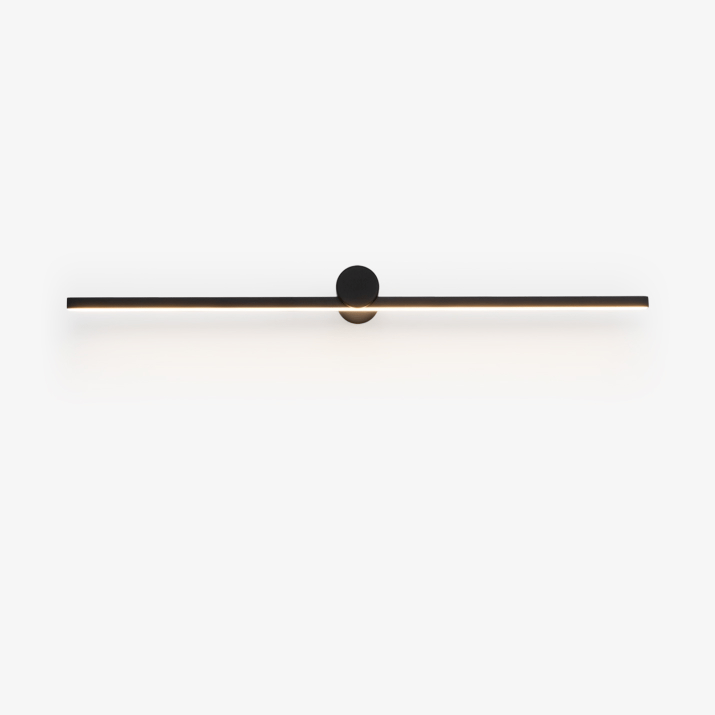 Kylb Black Slim Rechargeable Wall Lamp-Neutral Decor