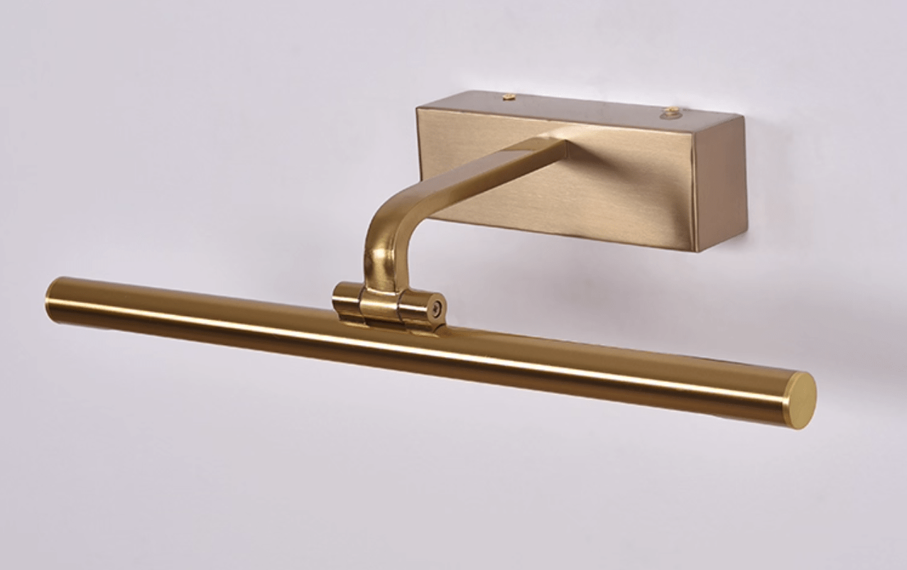 Geth Gold Frame Rechargeable Wall Light-Neutral Decor