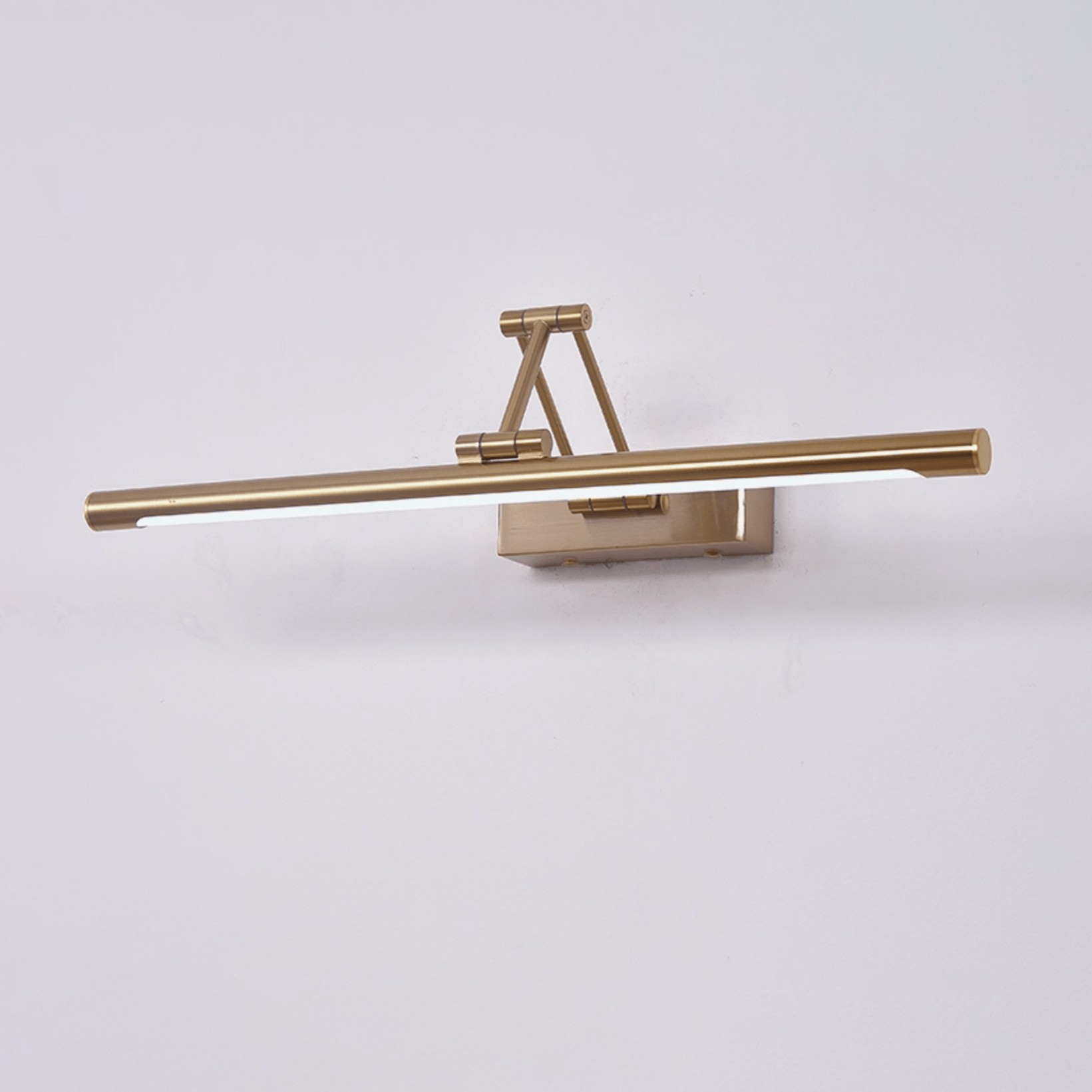 Geth Gold Frame Rechargeable Wall Light-Neutral Decor