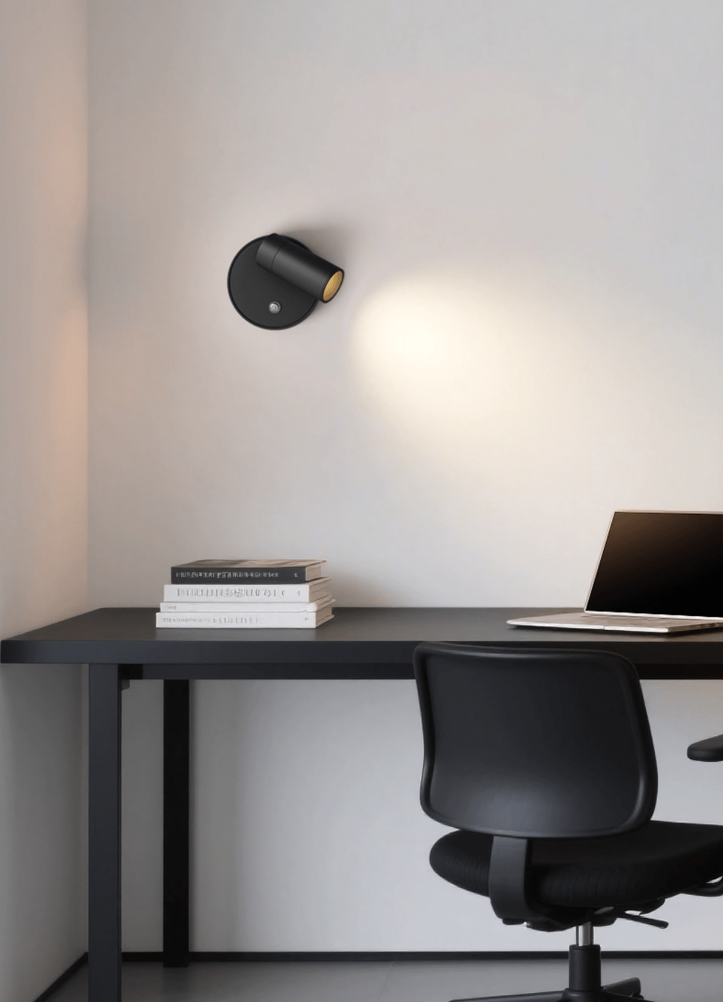 Dorv Pivot Rechargeable Acrylic Wall Light-Neutral Decor