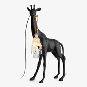 Fexl Luxurious Giraffe Royale Sculpture Floor Lamp-Neutral Decor