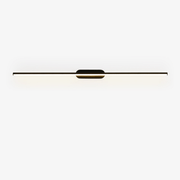 Qirma Black Slim Linear Minimalist Wall Lamp-Neutral Decor