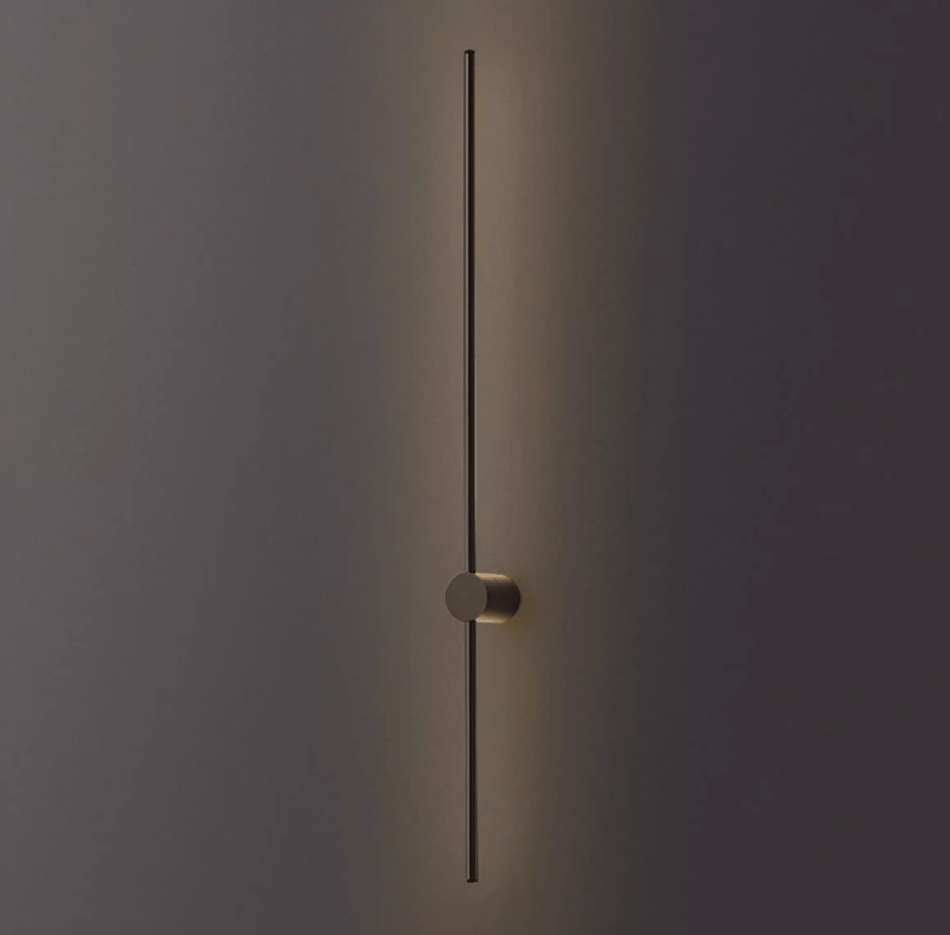 Nestx Brass Rod Minimalism Wall Lamp-Neutral Decor