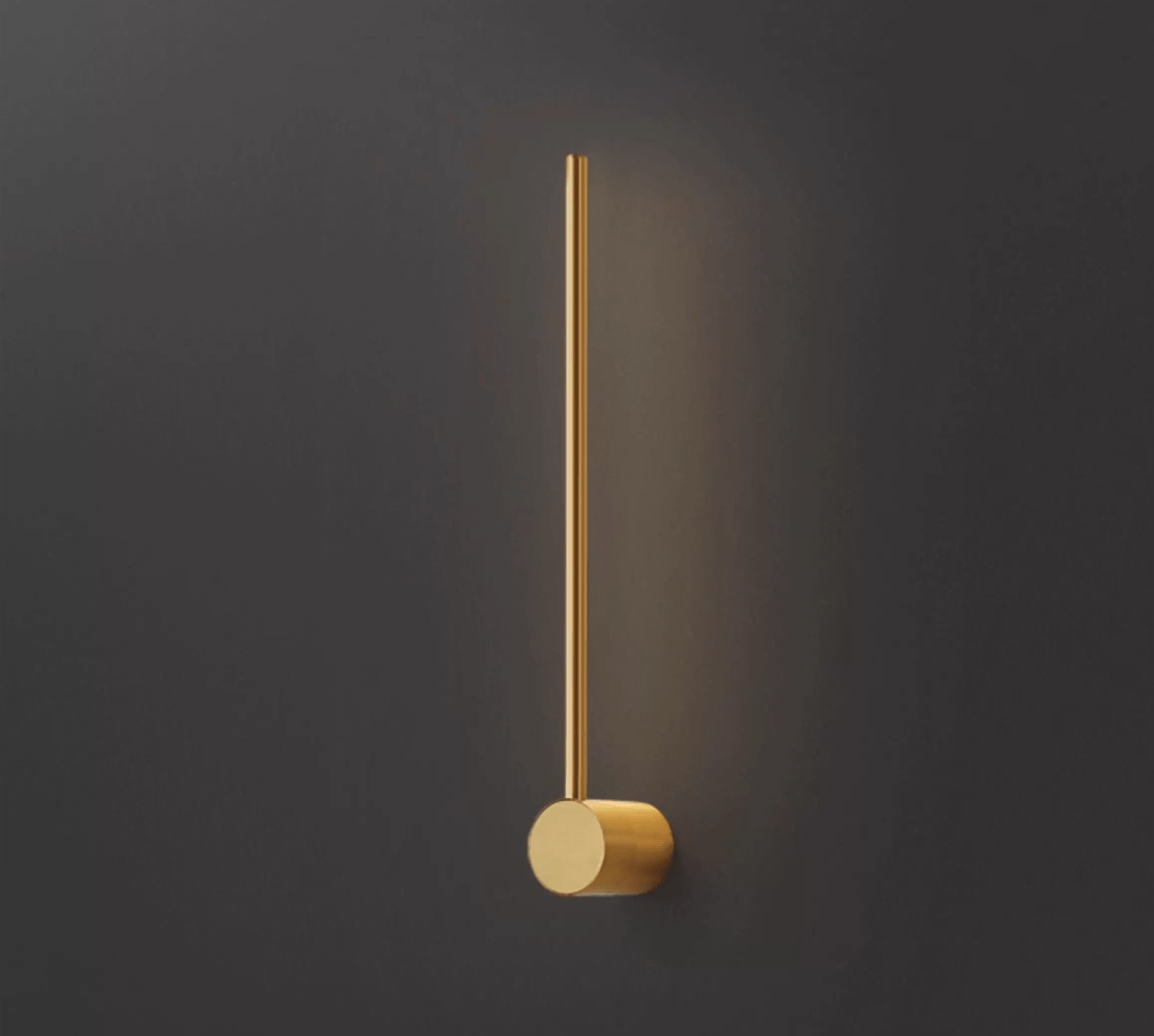 Nestx Brass Rod Minimalism Wall Lamp-Neutral Decor