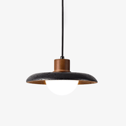 Podve Black Travertine Minimalist Pendant Light-Neutral Decor