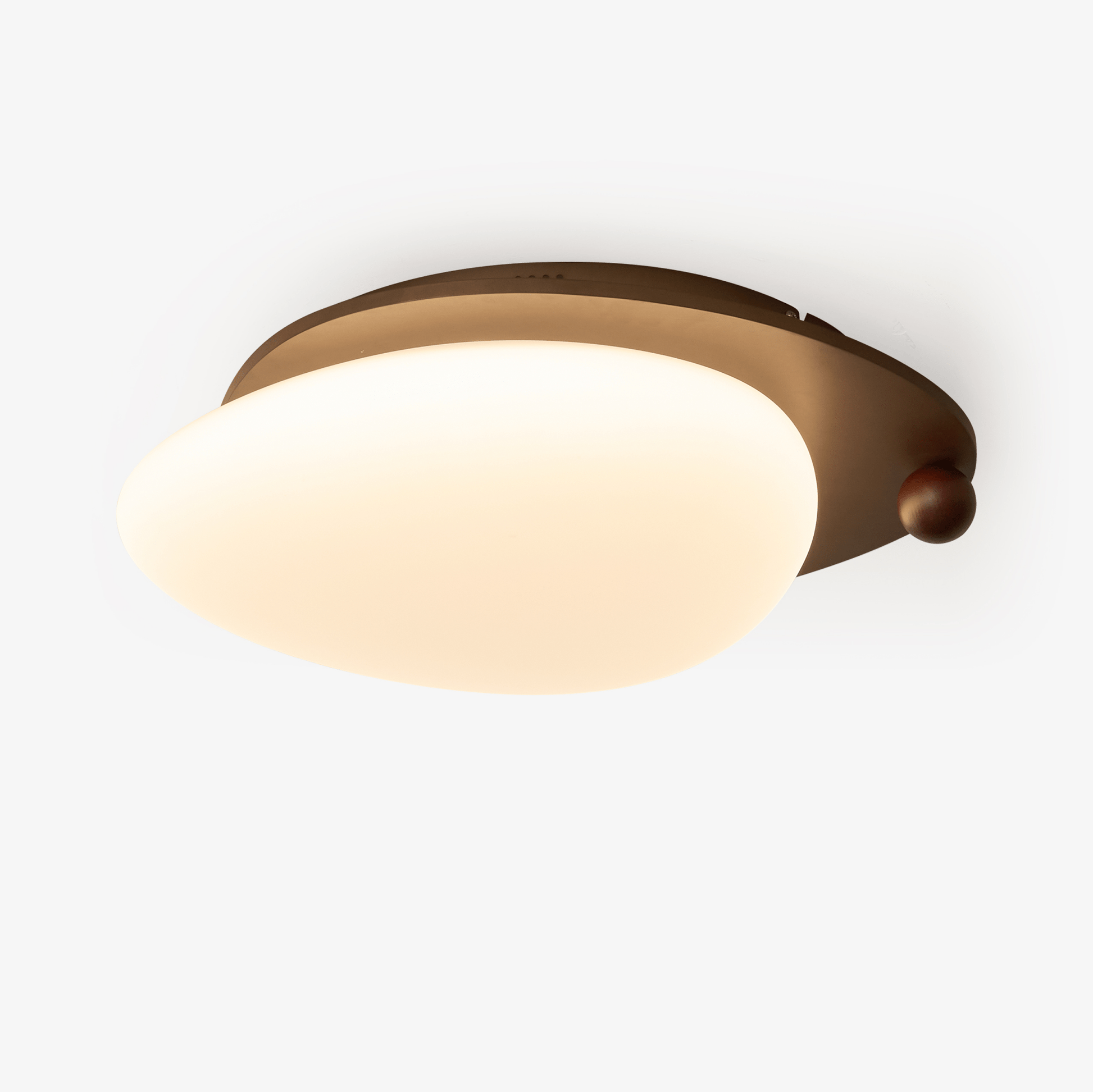 Soft Wooden Ceiling Light-Neutral Decor