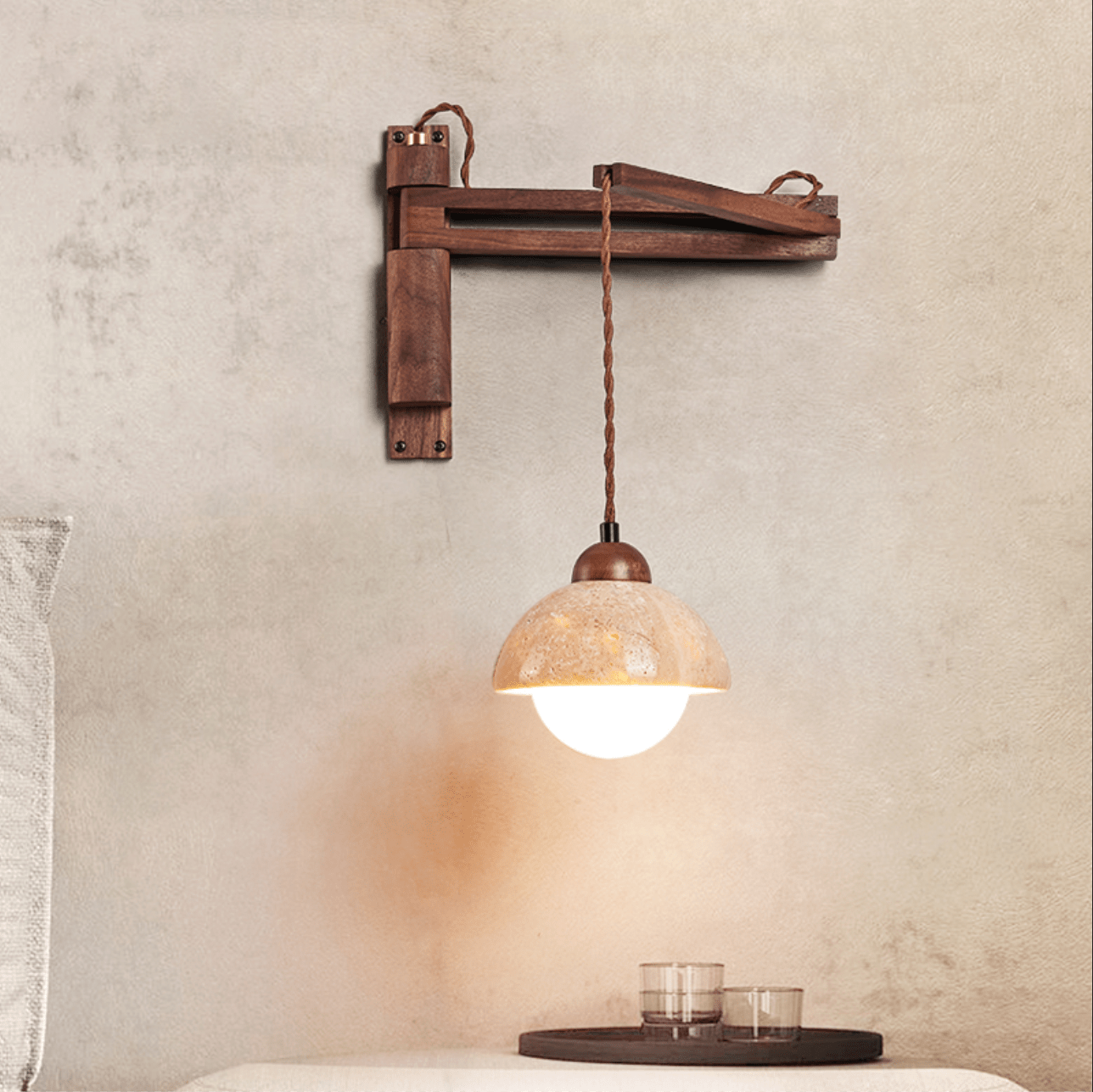 Tavon Cantilever Wall Light-Neutral Decor