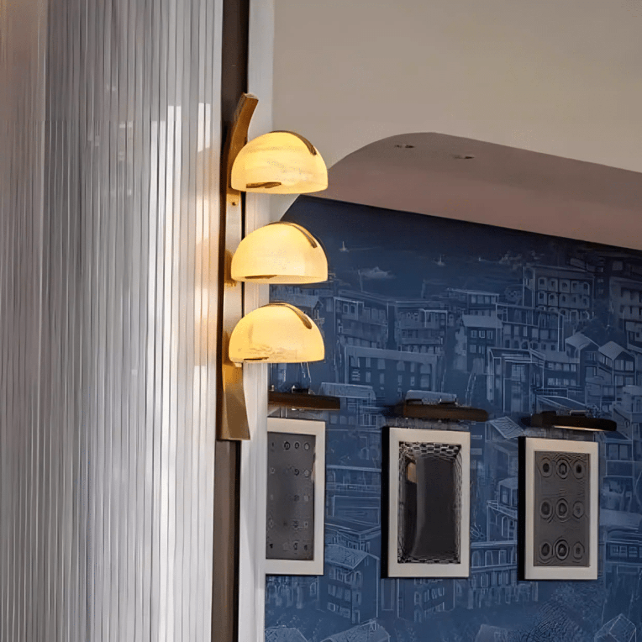 Orvyn Alabaster Wall Lamp-Neutral Decor
