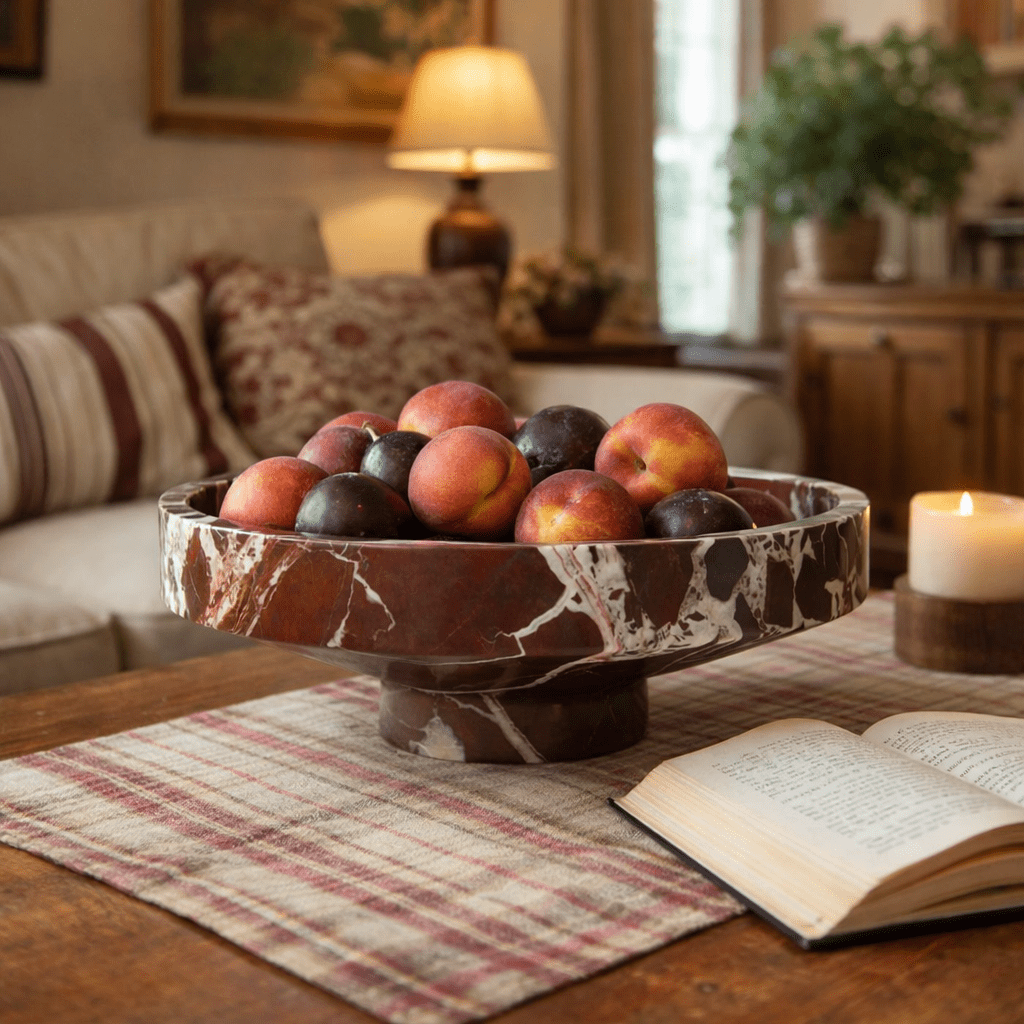 Marble Decorative Tray-Neutral Decor
