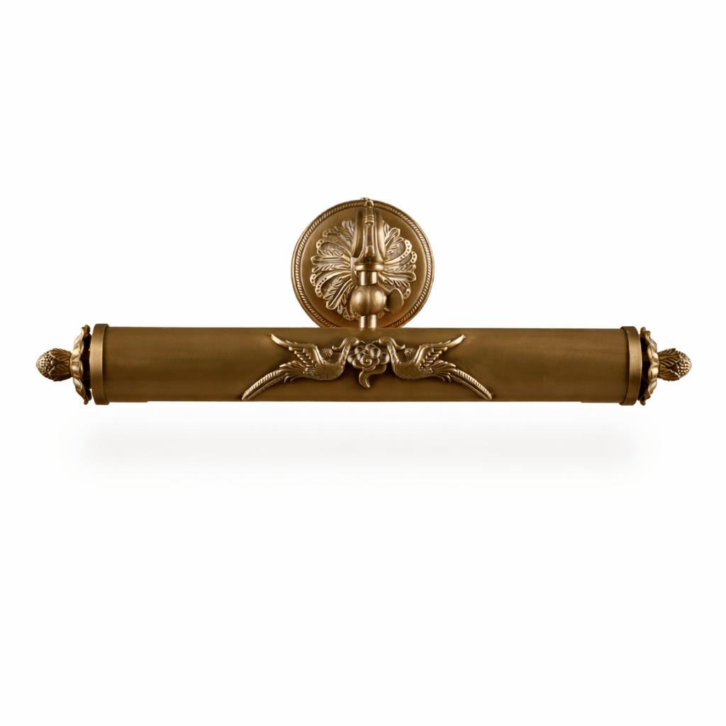 Florence Brass Wall Light-Neutral Decor
