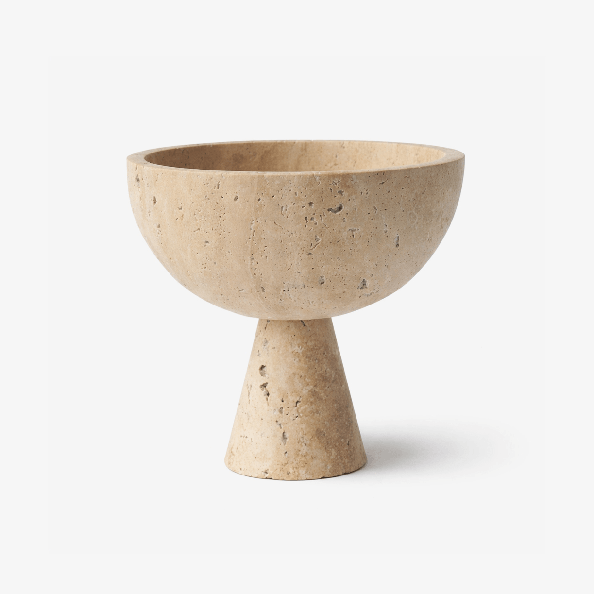 Rowan Stone Display Bowl-Neutral Decor