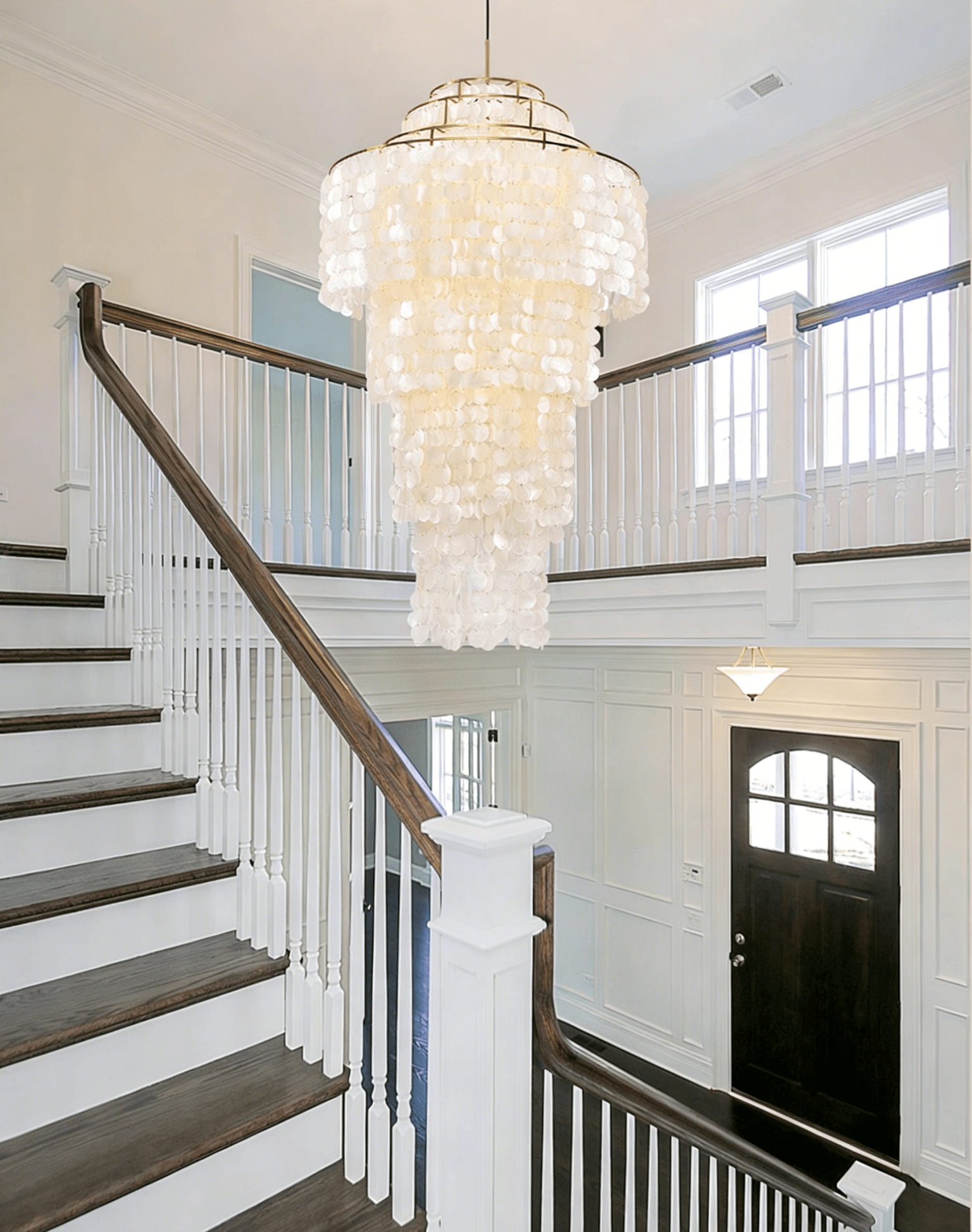 Eloryra Cascading Shell  Chandelier