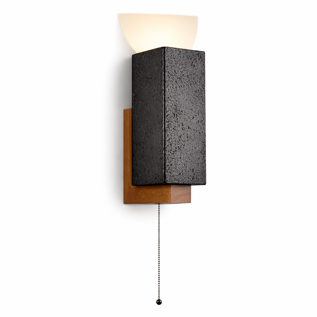 Obsidian Glow Wall Light-Neutral Decor