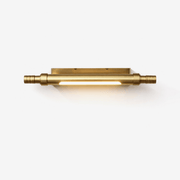 Orion Brass Wall Light-Neutral Decor