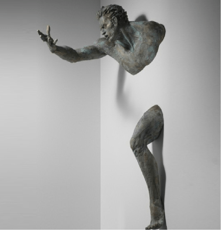 Dynamic Human Sculpture Collection-Neutral Decor