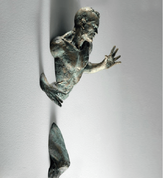 Dynamic Human Sculpture Collection-Neutral Decor