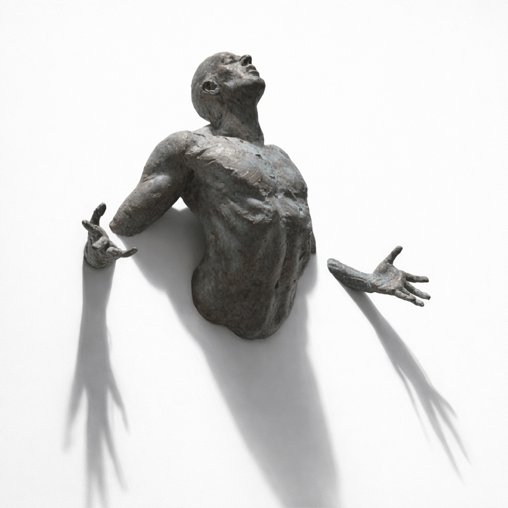 Dynamic Human Sculpture Collection-Neutral Decor