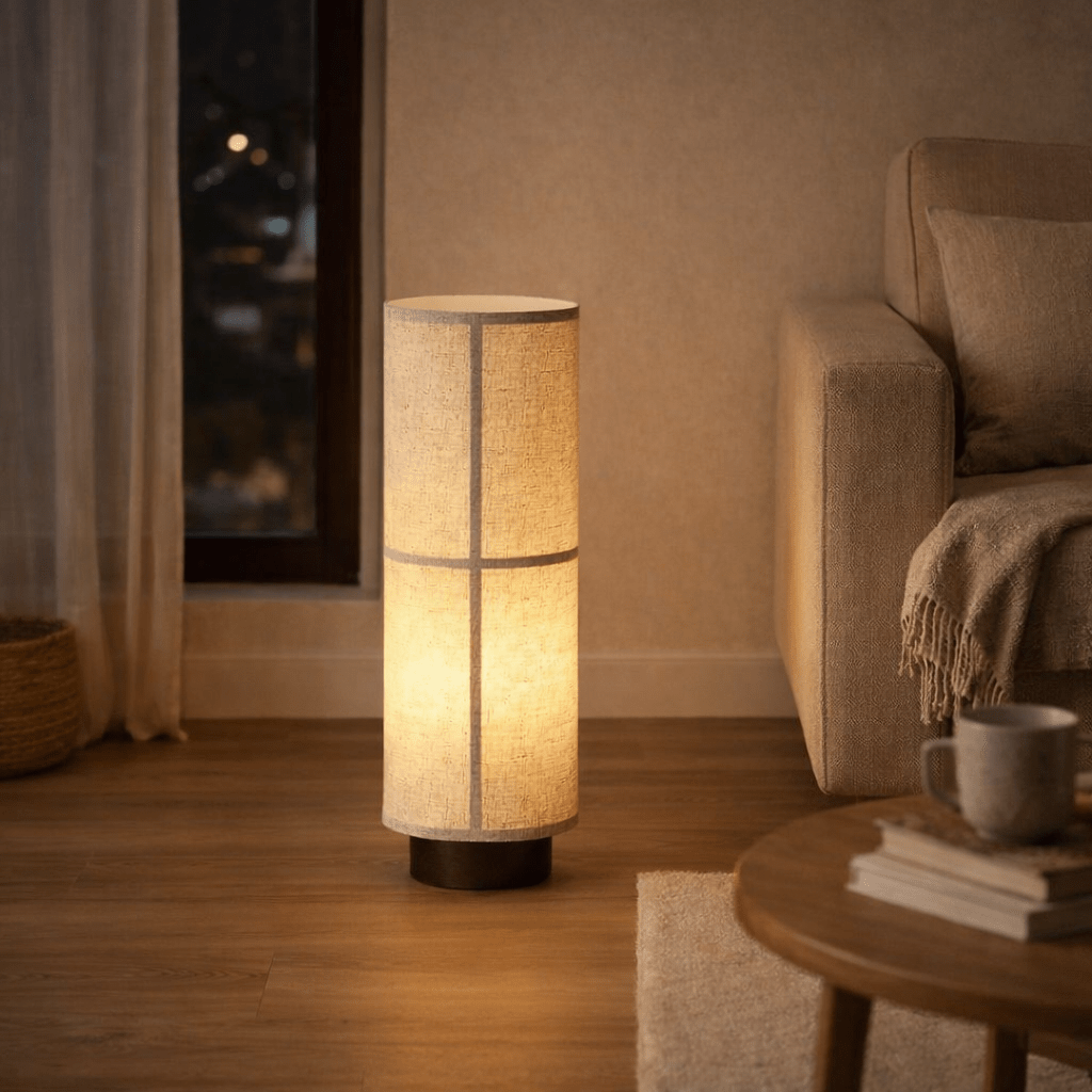 Kanso Glow Floor Lamp-Neutral Decor
