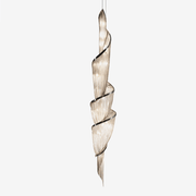 Twilight Spiral Chain Chandelier-Neutral Decor