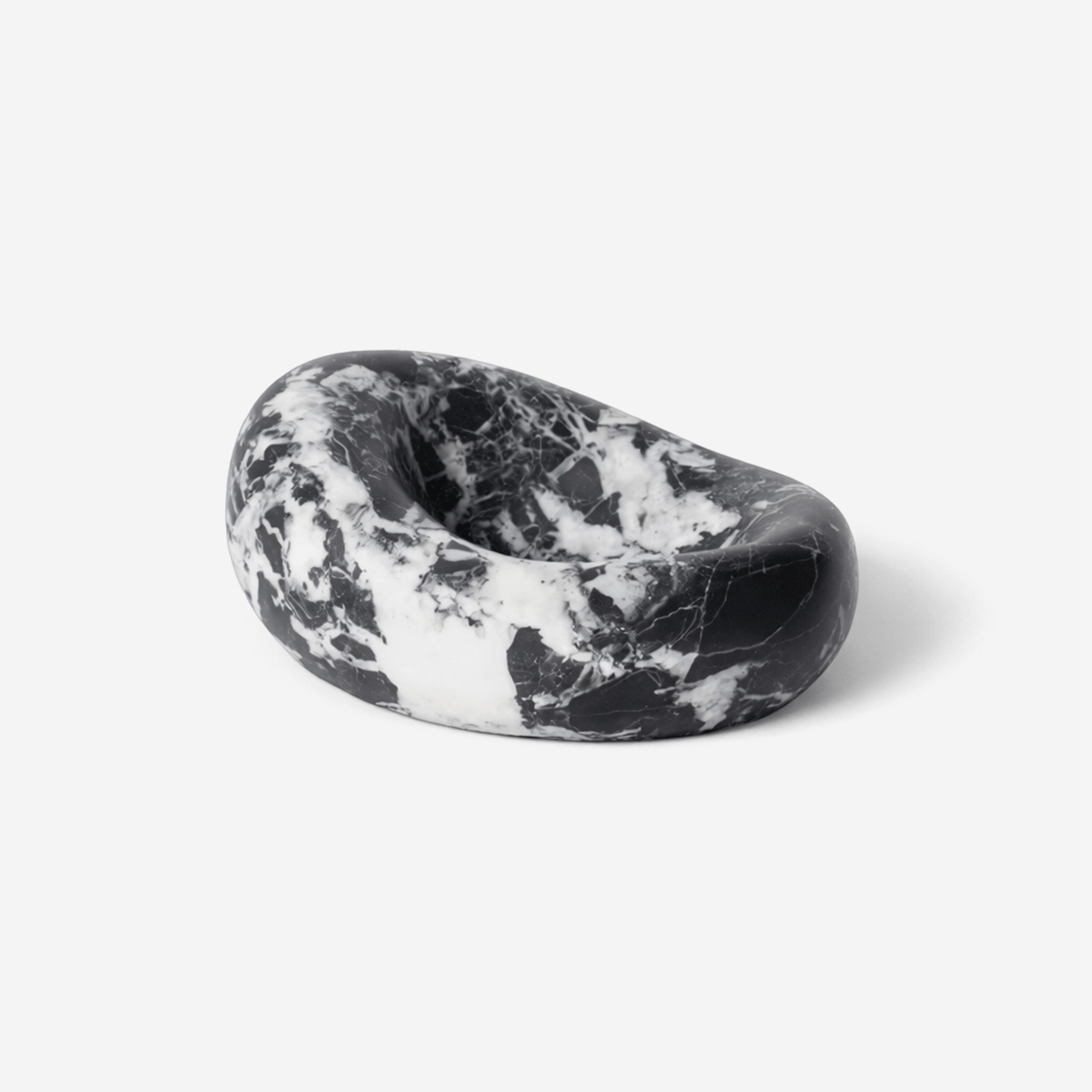 Drift Bowl Marble Tray-Neutral Decor