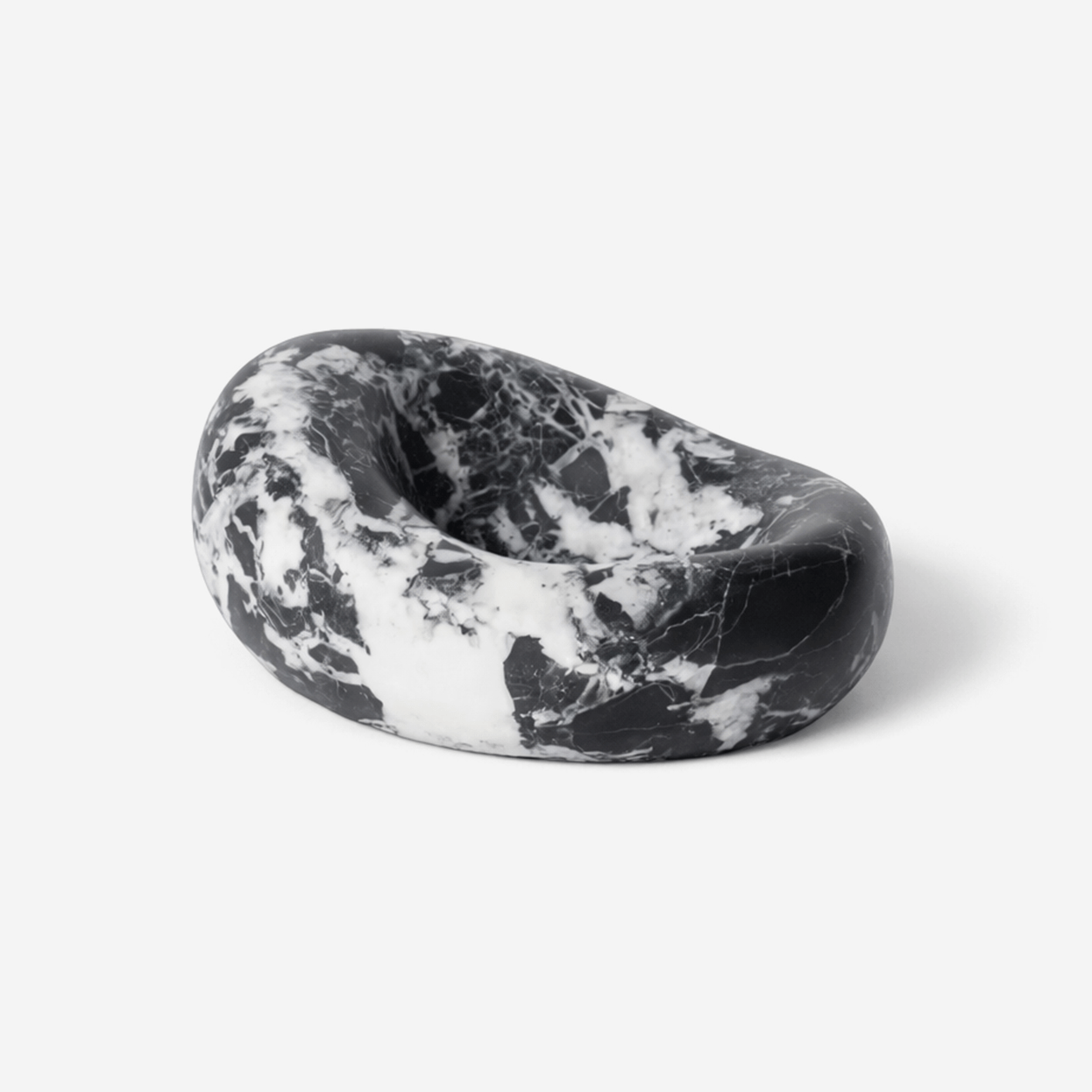 Drift Bowl Marble Tray-Neutral Decor