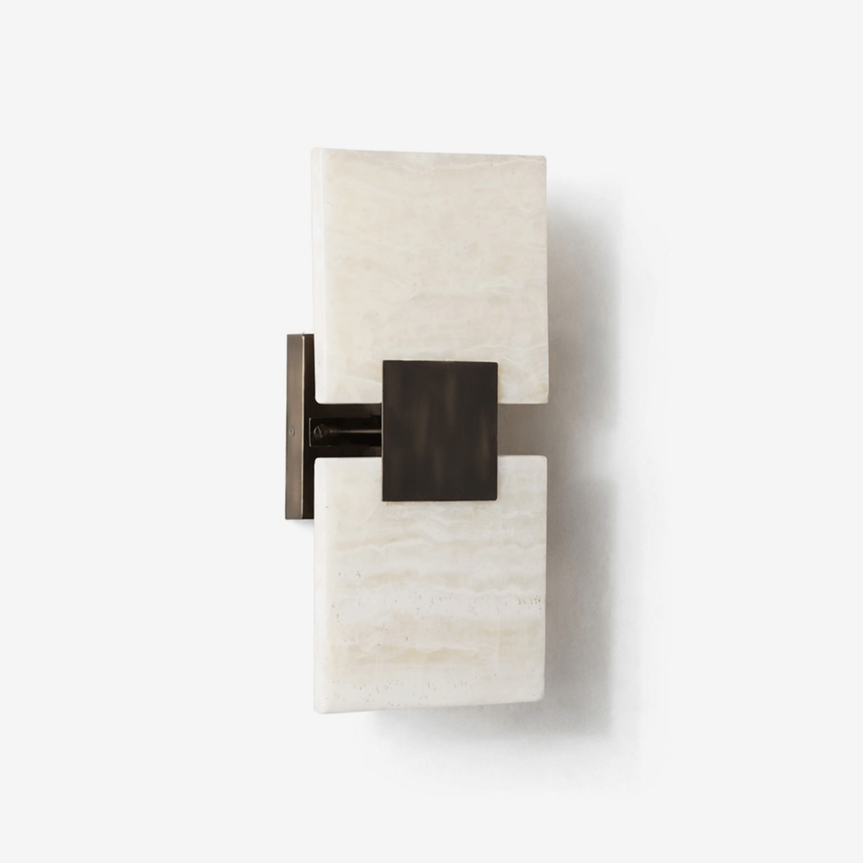 Strata Shift Alabaster Wall Lamp-Neutral Decor