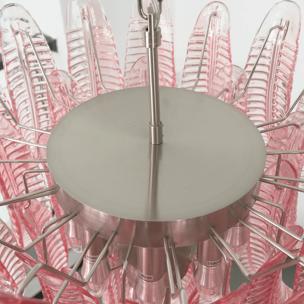 Petaline Prism Chandelier-Neutral Decor