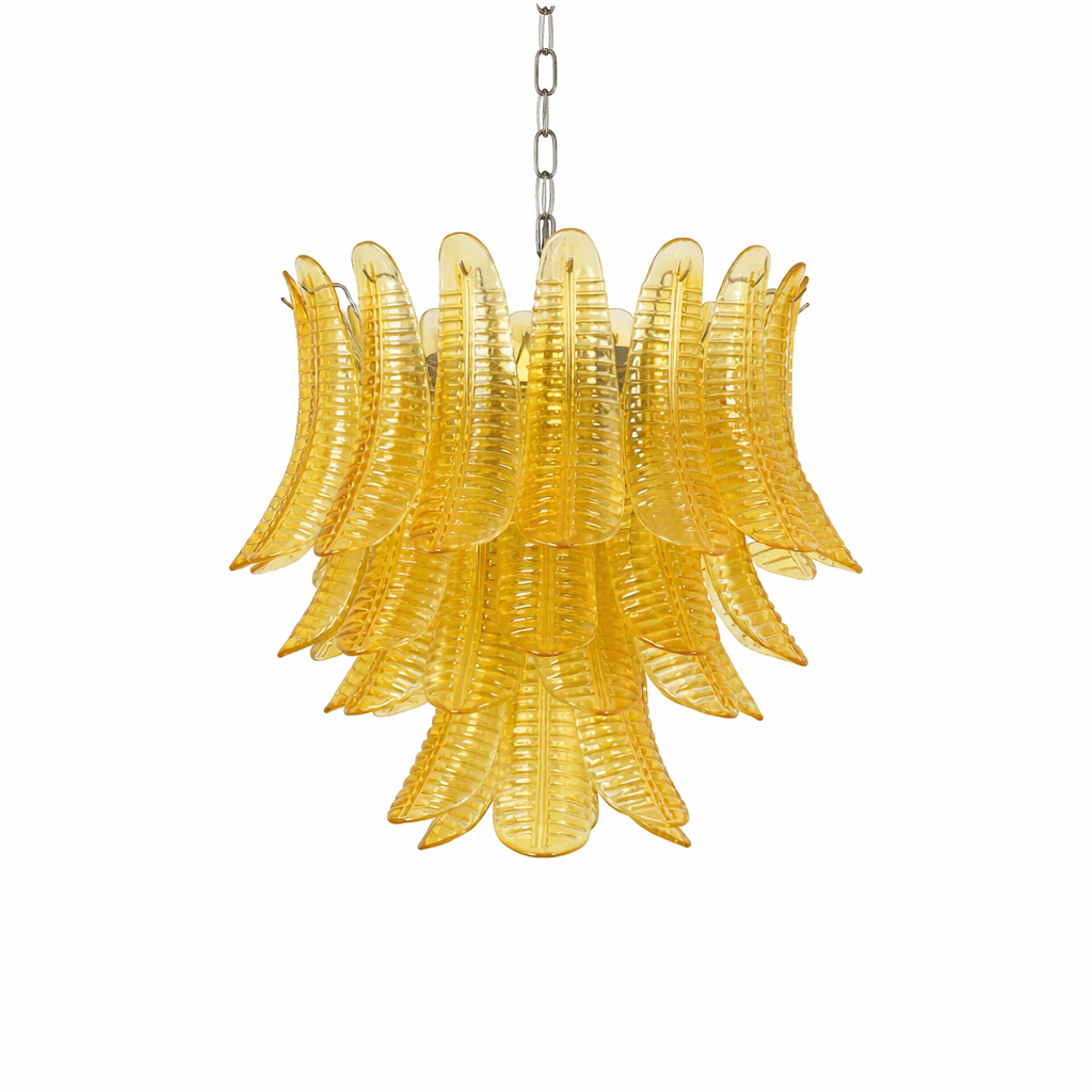 Aurelium Cascade Glass Chandelier-Neutral Decor