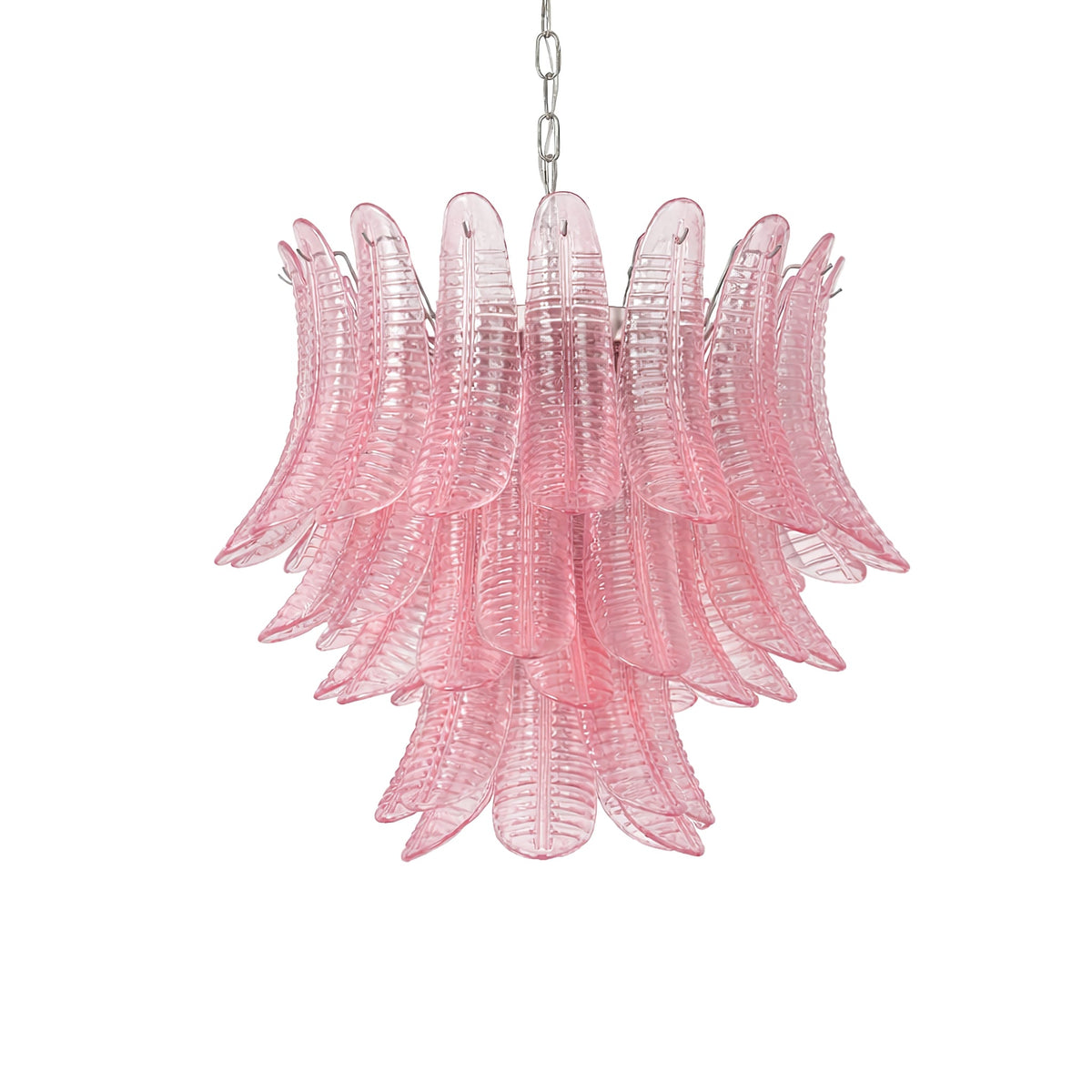 Petaline Prism Chandelier-Neutral Decor
