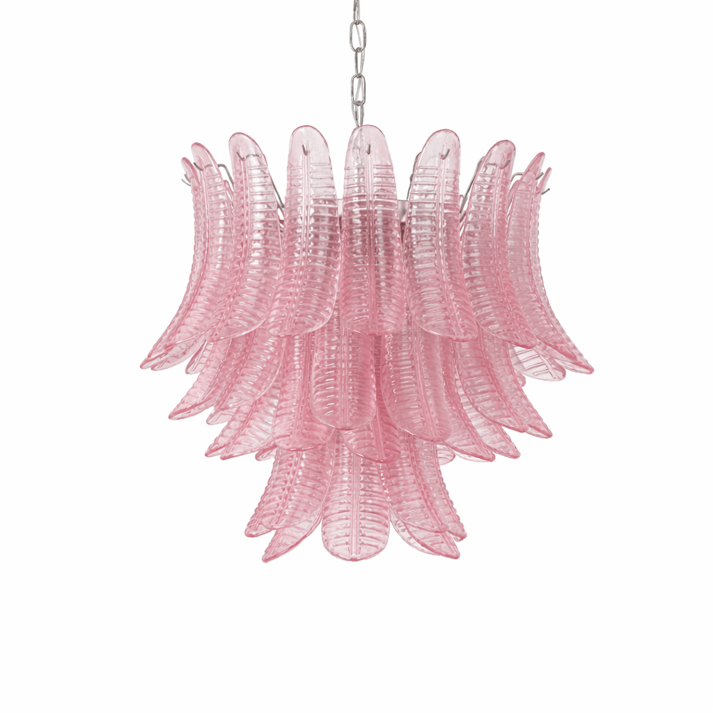Petaline Prism Chandelier-Neutral Decor