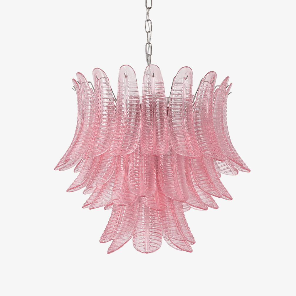 Petaline Prism Chandelier-Neutral Decor