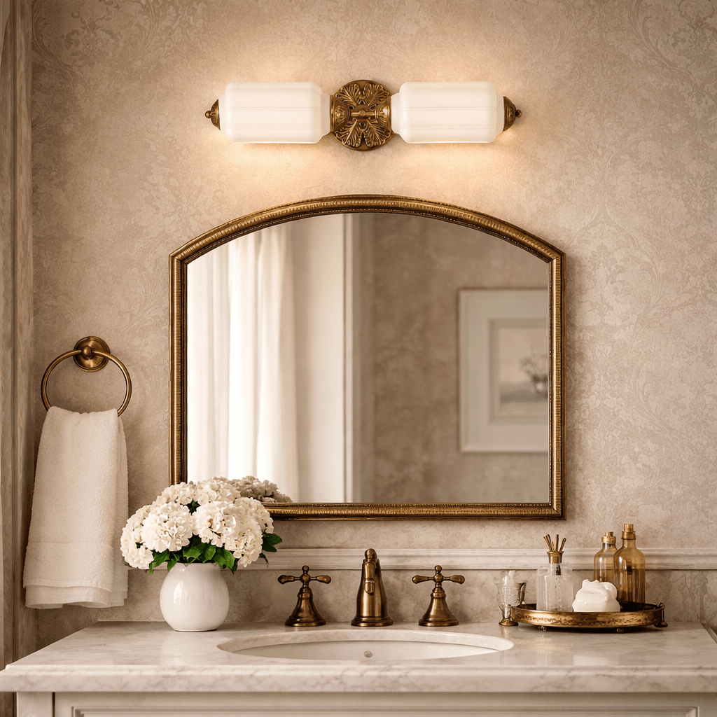 Elliot Glass Wall Sconce-Neutral Decor