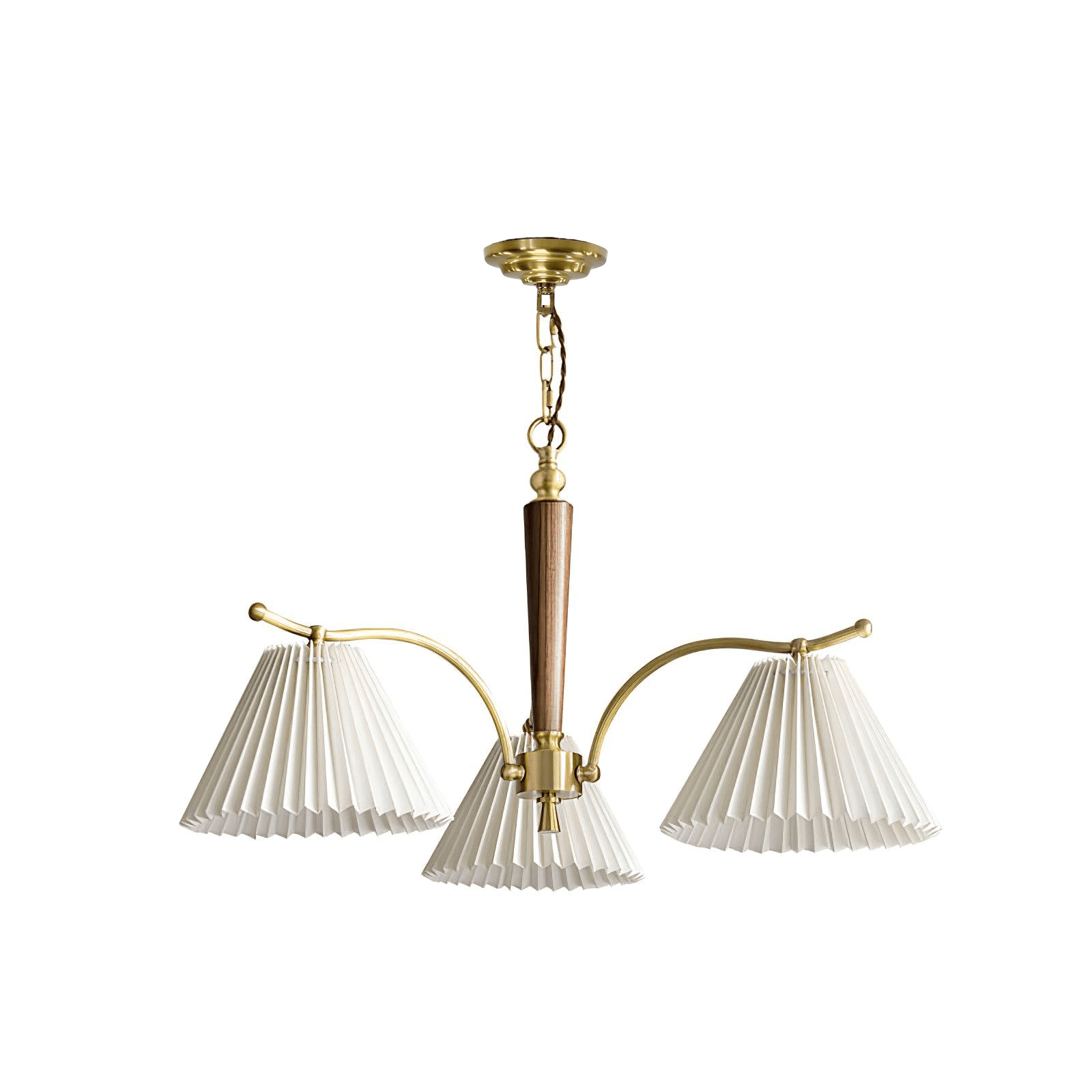 Wrinkled Chandelier-Neutral Decor