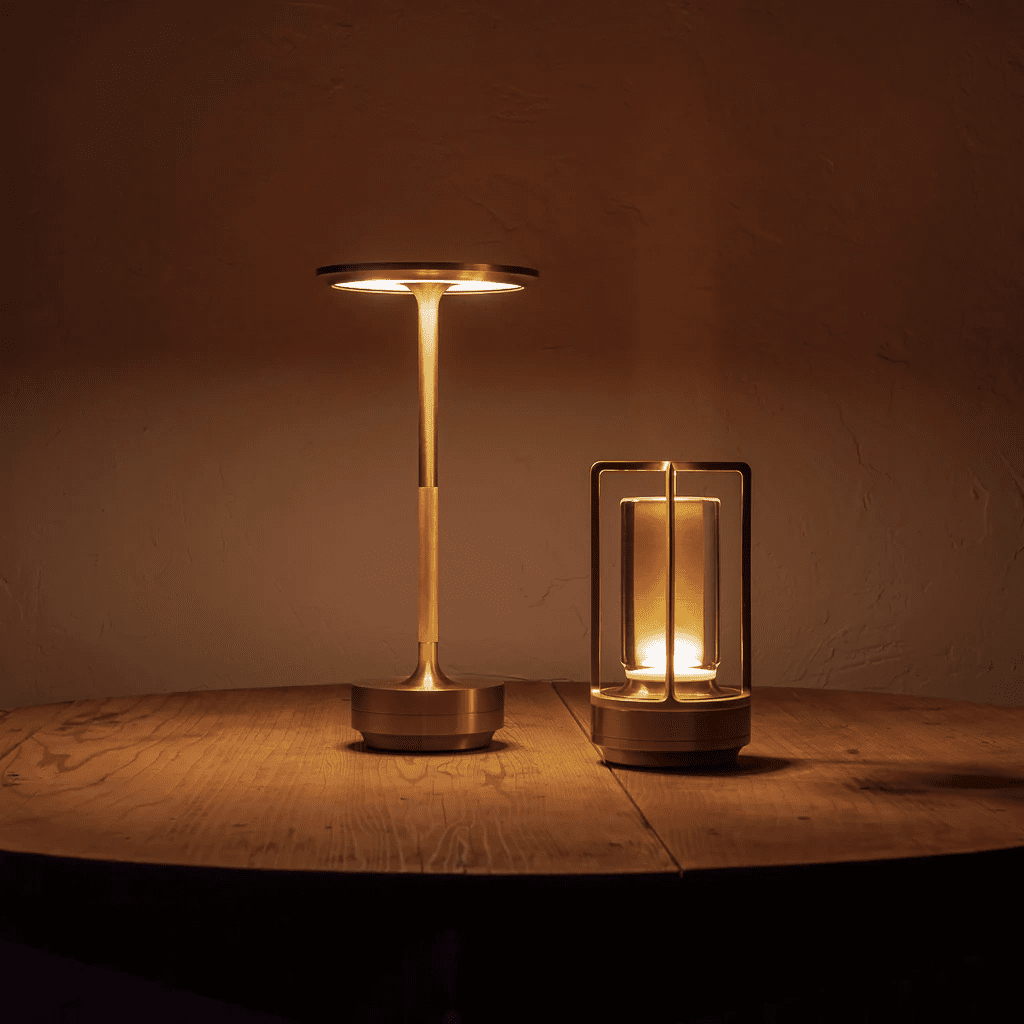 Lorin Rechargeable Table Lamp-Neutral Decor