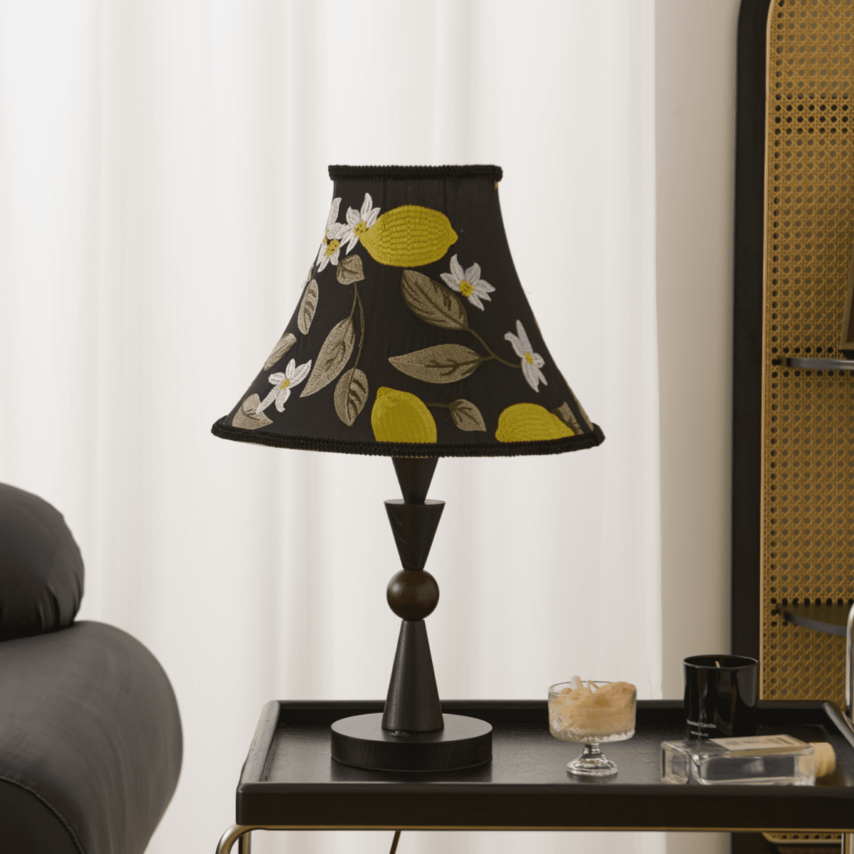 Elowen Bloom Table Lamp-Neutral Decor
