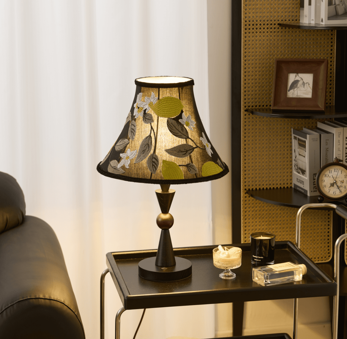Elowen Bloom Table Lamp-Neutral Decor