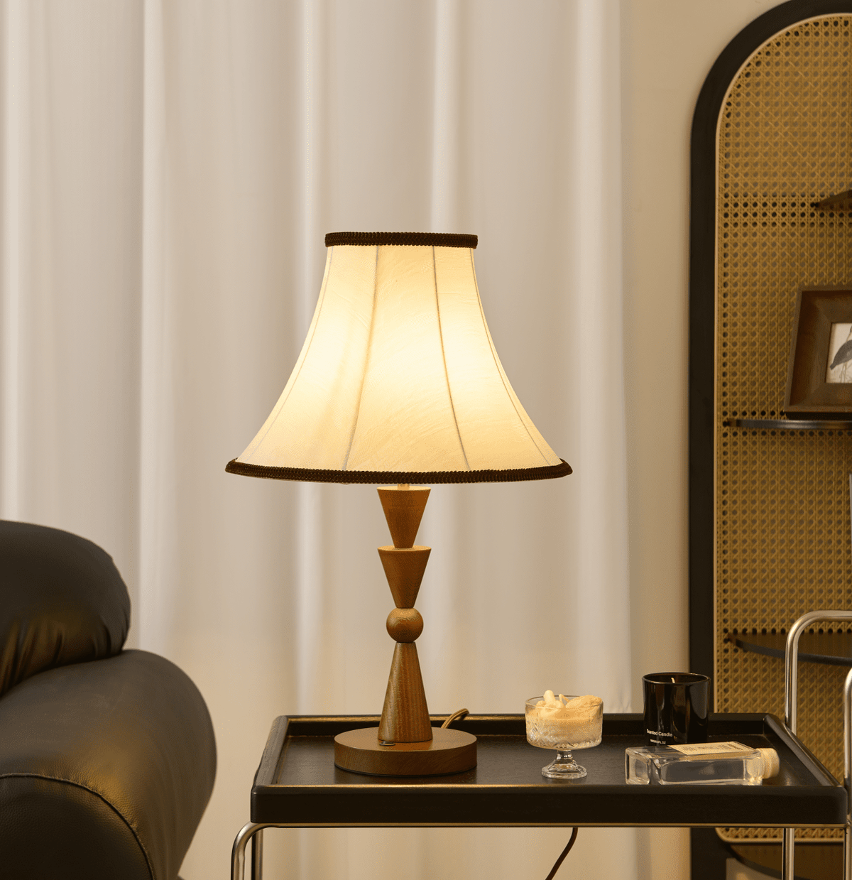 Elowen Bloom Table Lamp-Neutral Decor