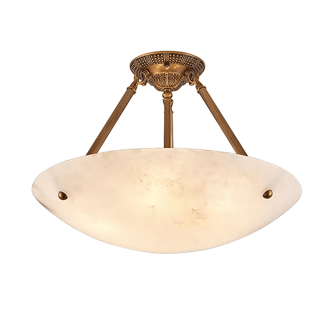Calyra Alabaster Ceiling Light-Neutral Decor
