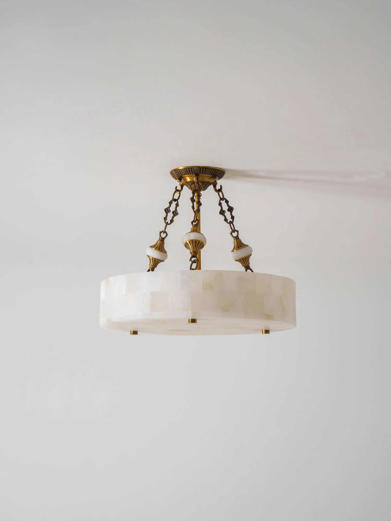 Lumisora Alabaster Ceiling Lamp-Neutral Decor