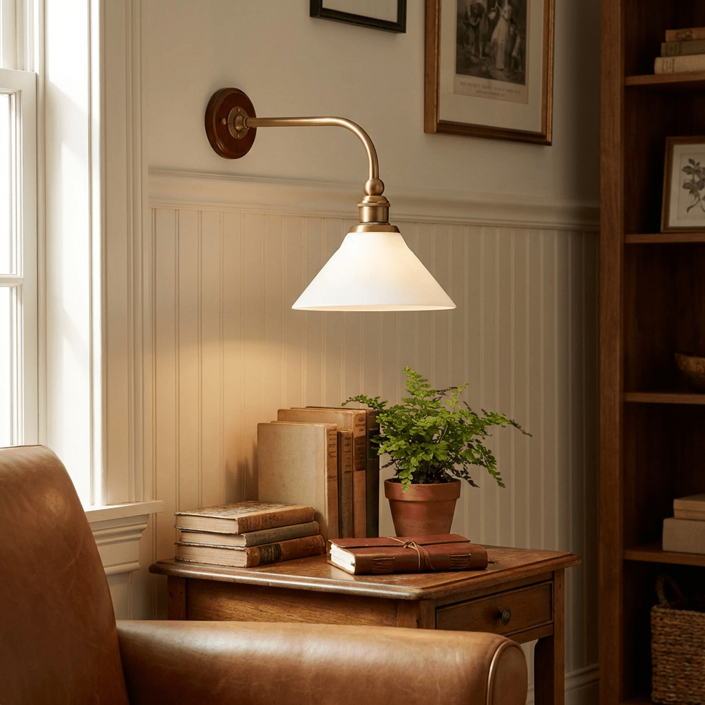Ardent Arm Wall Lamp-Neutral Decor