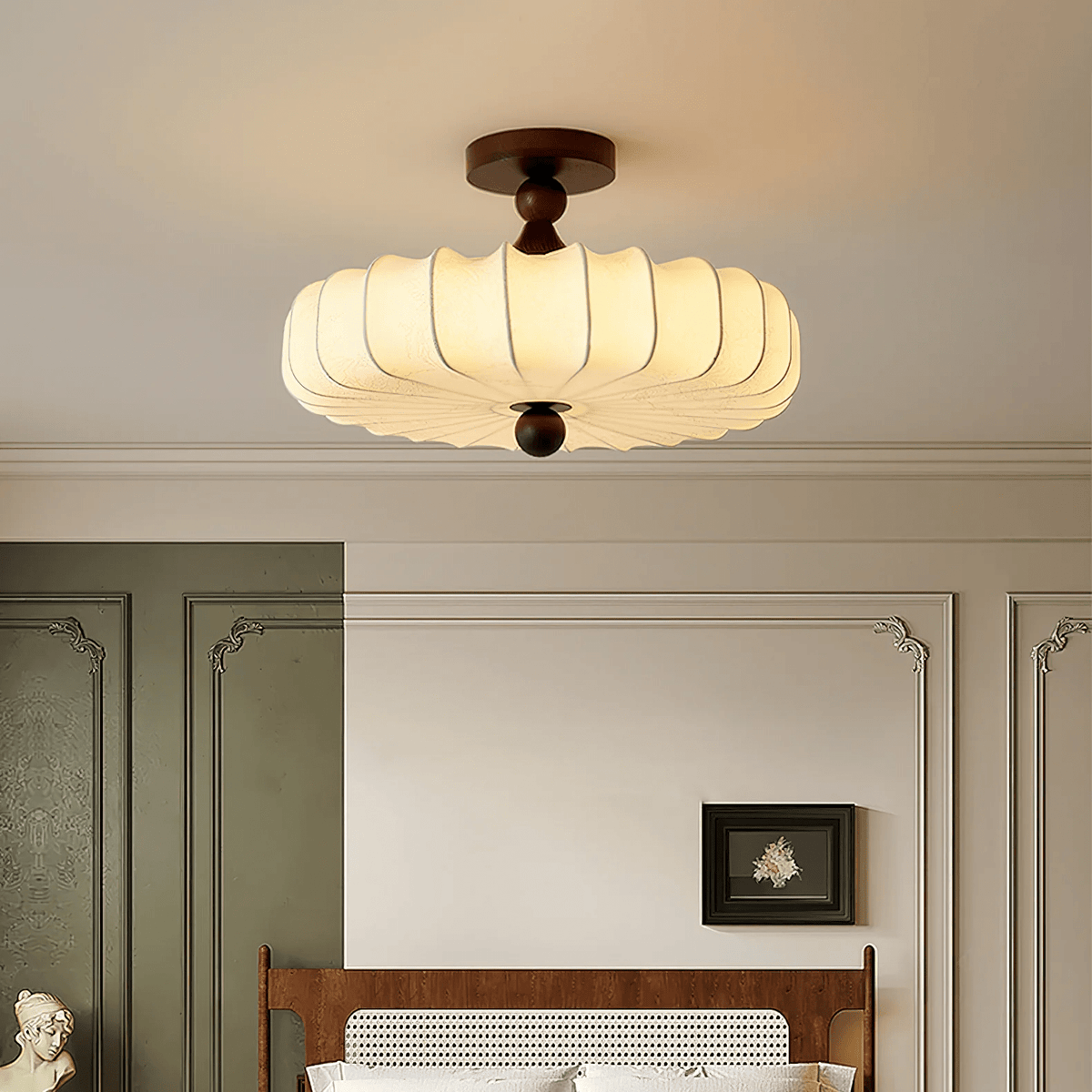 Aveline Bloom Ceiling Lamp-Neutral Decor
