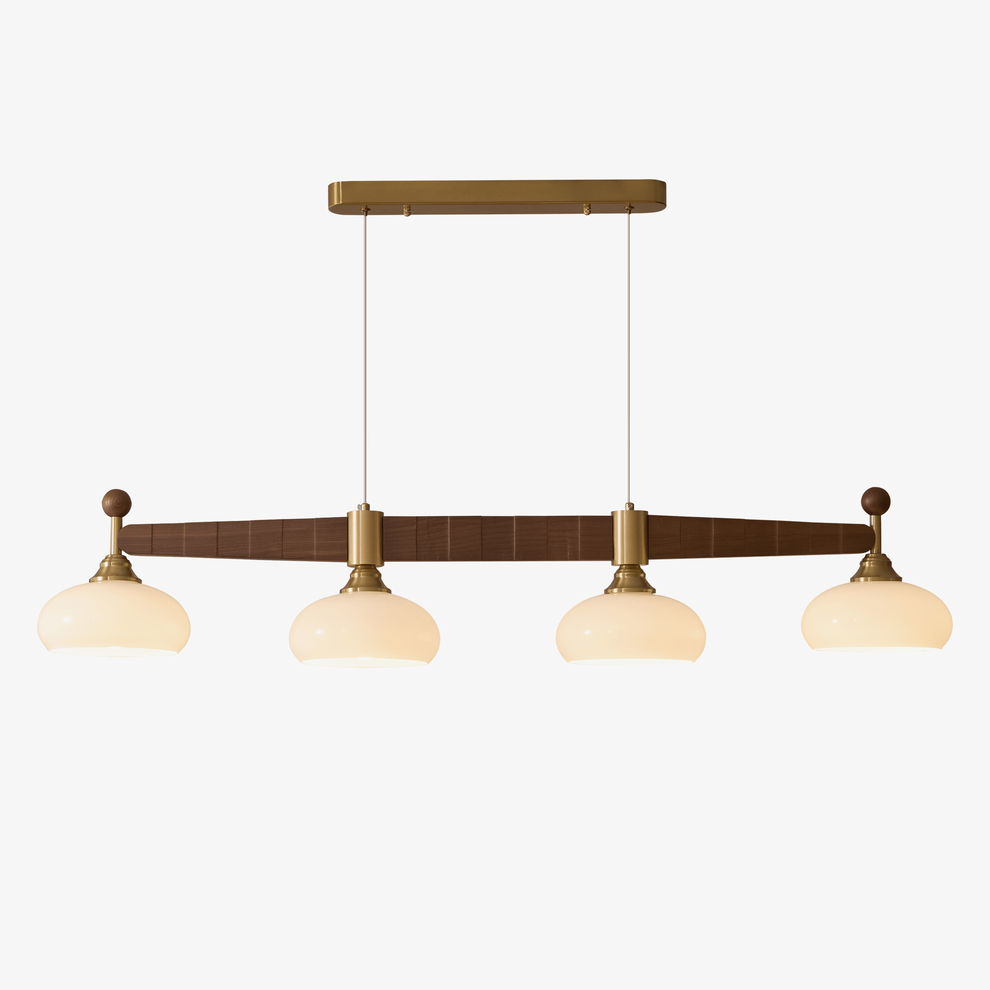 Brixton Oar Linear Pendant Lamp-Neutral Decor