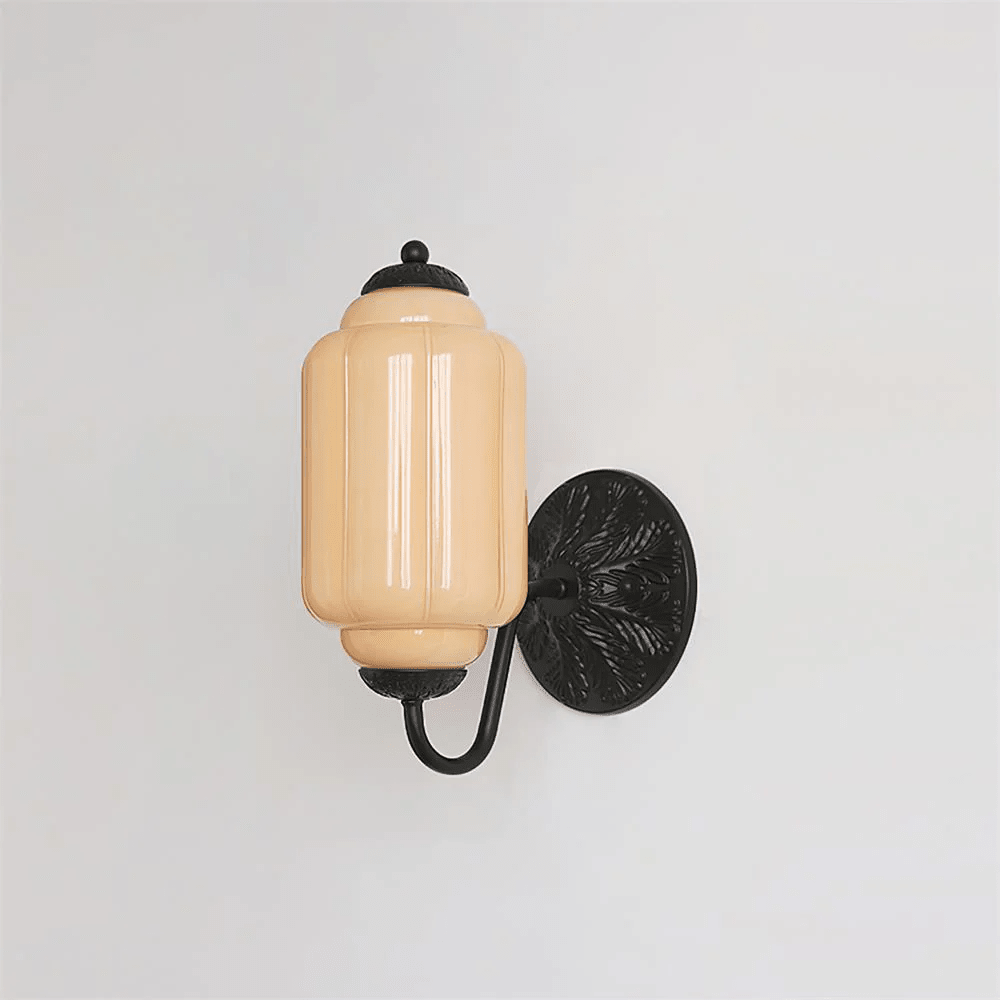 Elliot Glass Wall Lamp-Neutral Decor